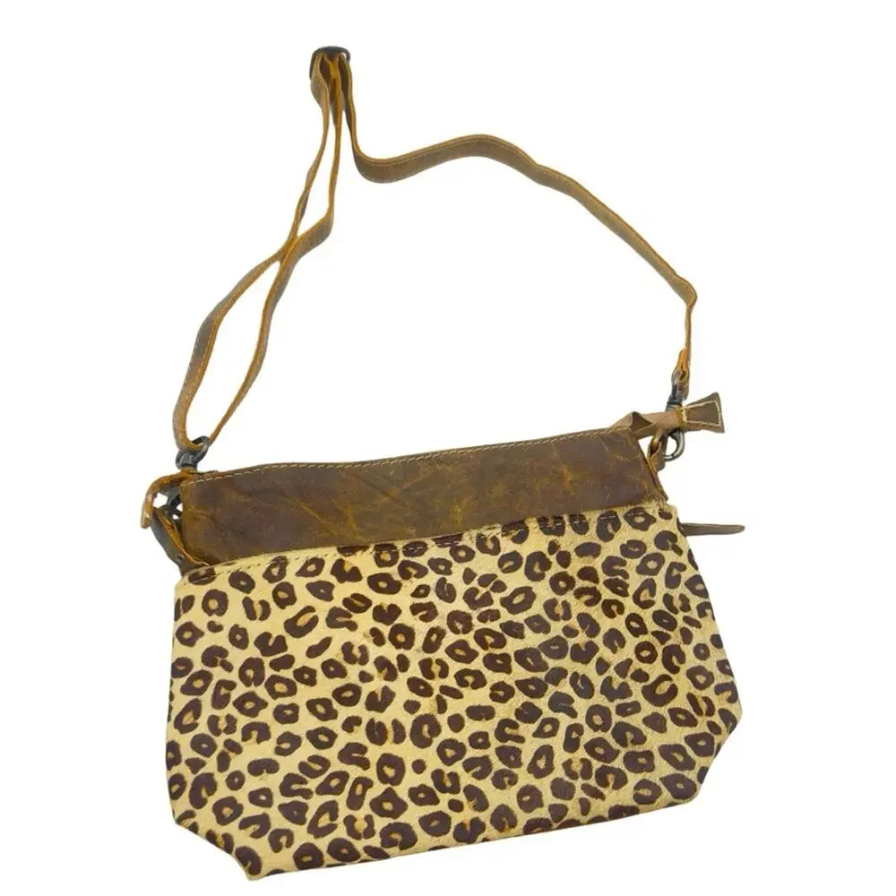 MYRA BAG - Myra Feline Leather & Hairon Bag - Picture 10 of 10